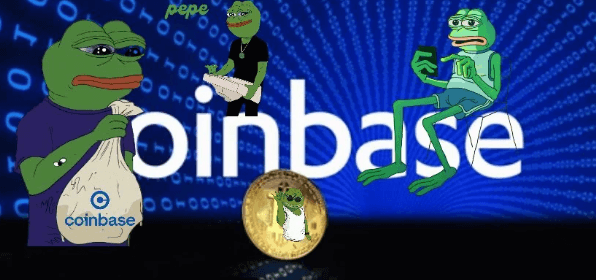 Coinbase Pepe Frogcirroneblockworks