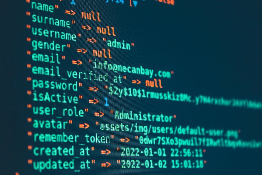 cyber access monitoring framework identifiers