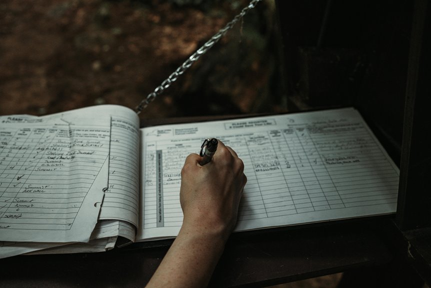 network activity record identifiers listed