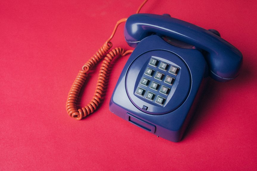 list of various telephone numbers provided