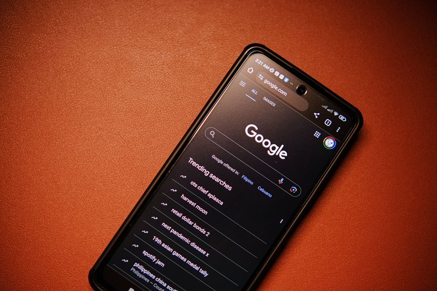 phone number lookup results listed